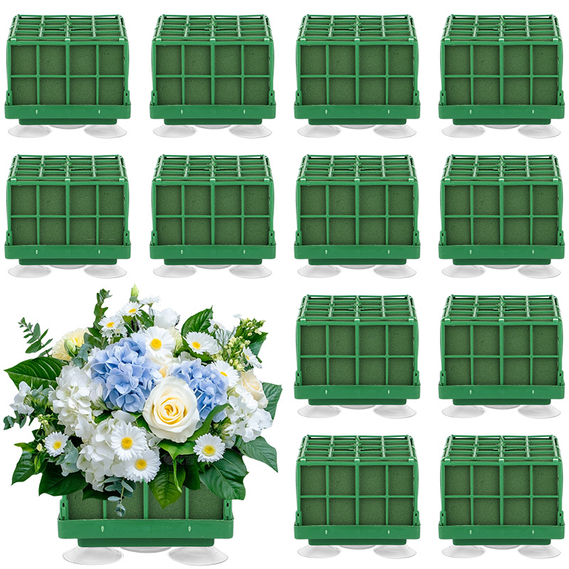 Floral Foam Oasis - Flower Arrangement Clay Suction Cups Foam