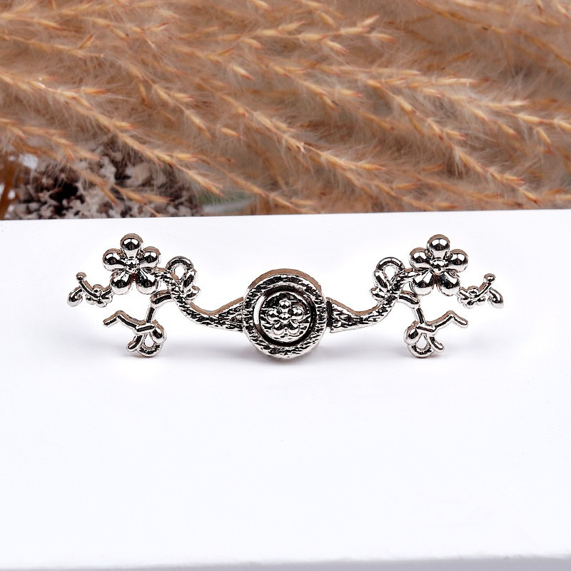 Flower Frog Pin - 10pcs/set Crystal Pin Brooch Cape Cloak