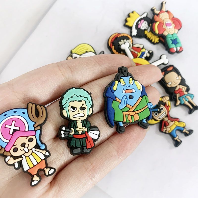 2-30pcs One Piece Luffy Crocs  - Supply Florist ulasan dan harga