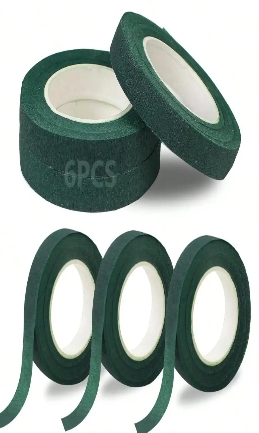 2026 6 Roll Floral Tape 1\/2in - Floral Tape Green ulasan dan harga