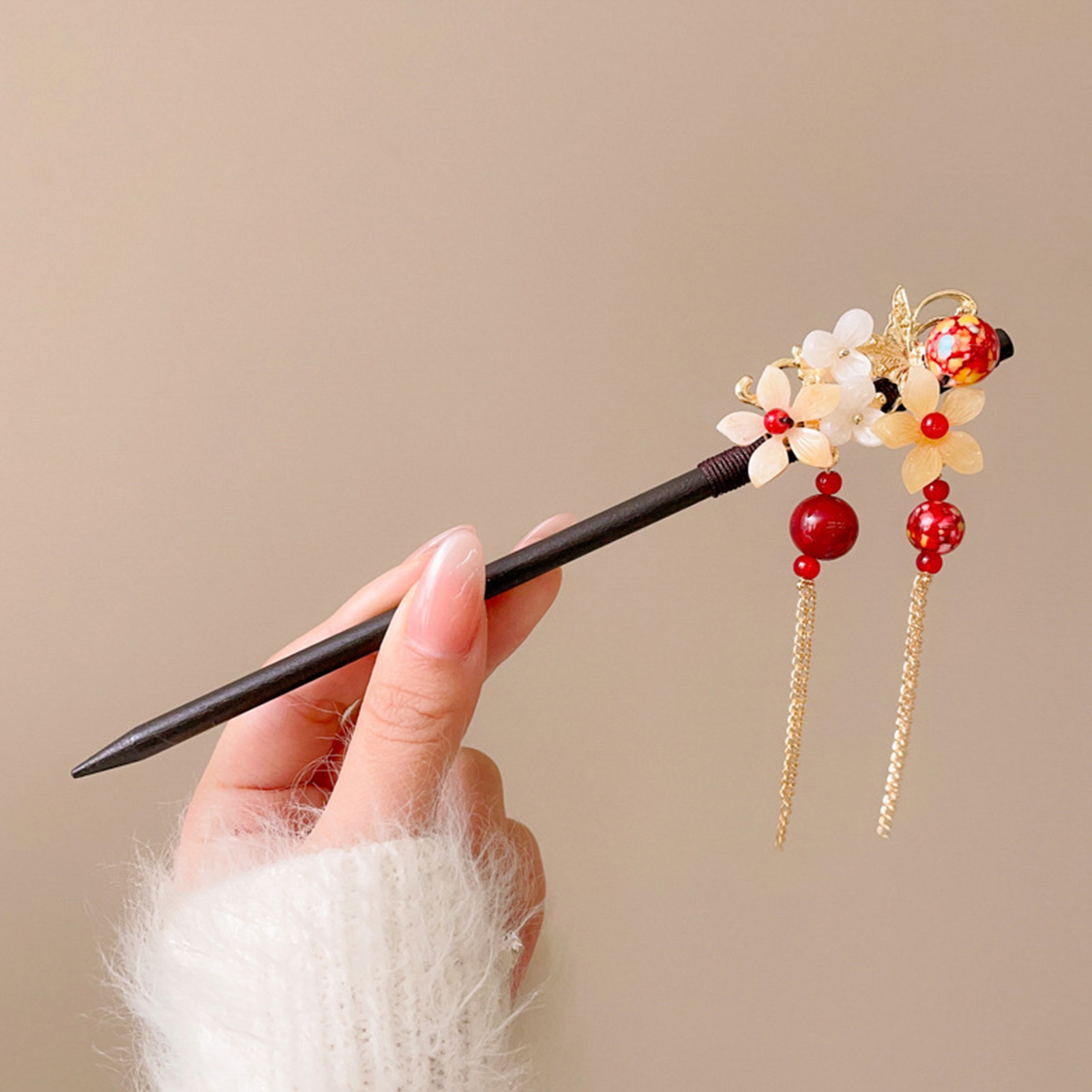 Holiday Party Chinese Hair Sti - Supply Florist ulasan dan harga