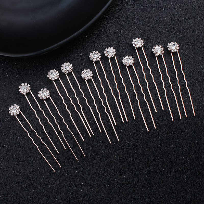 12PK/Set Fashion Rhinestone Fl - Supply Florist ulasan dan harga