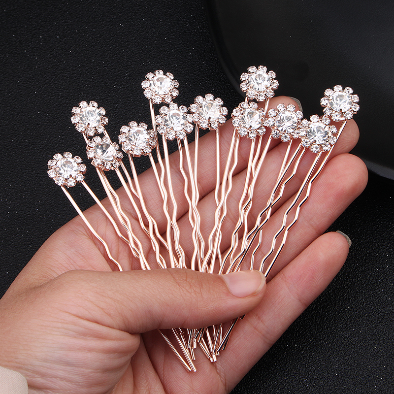 12PK/Set Fashion Rhinestone Fl - Supply Florist ulasan dan harga