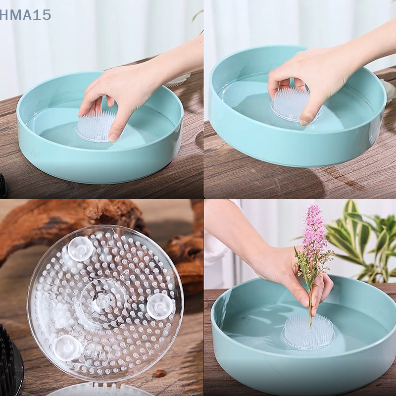 [HM]Plastic Flower Frogs Clear - Flower Frog Pin ulasan dan harga