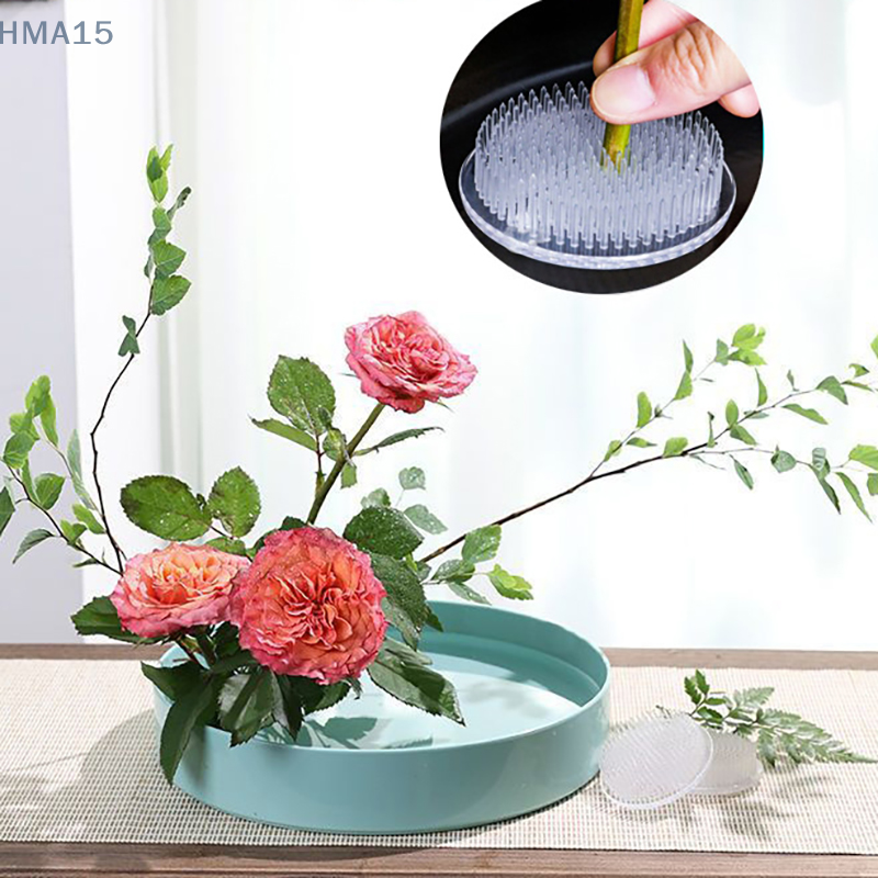 [HM]Plastic Flower Frogs Clear - Flower Frog Pin ulasan dan harga