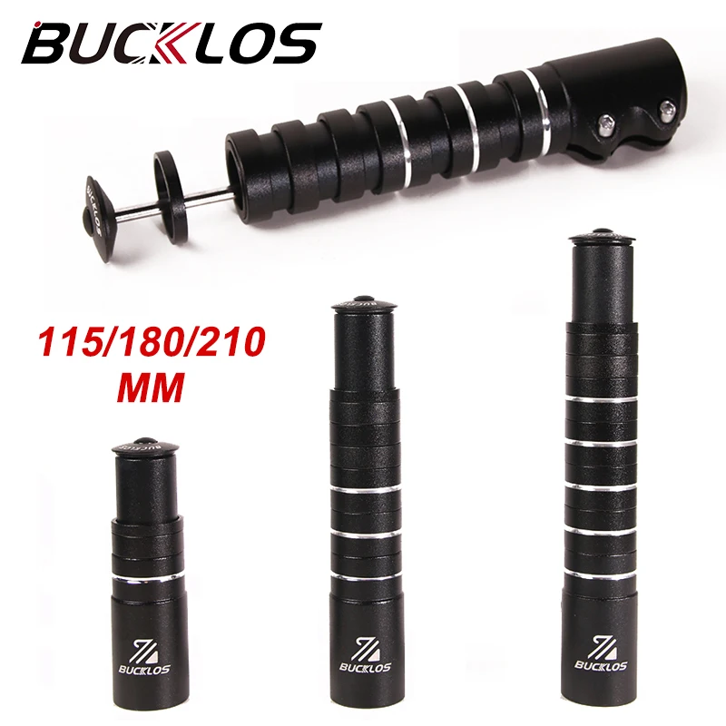 BUCKLOS Bicycle Fork Stem Rise - Stem Extender Tube ulasan dan harga