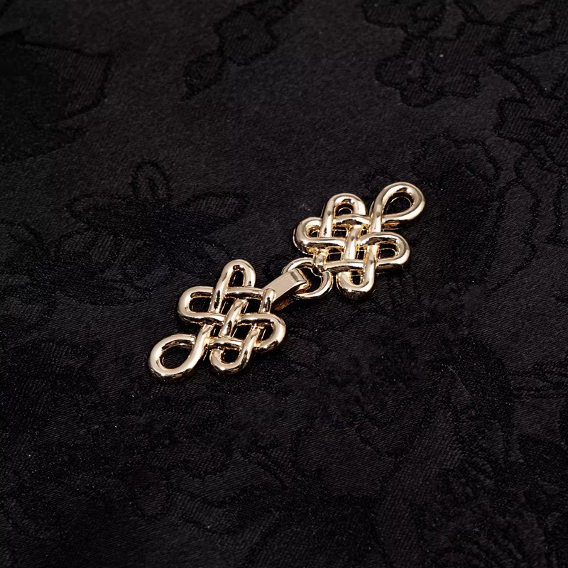5pcs Retro Metal Button Sweate - Flower Frog Pin ulasan dan harga