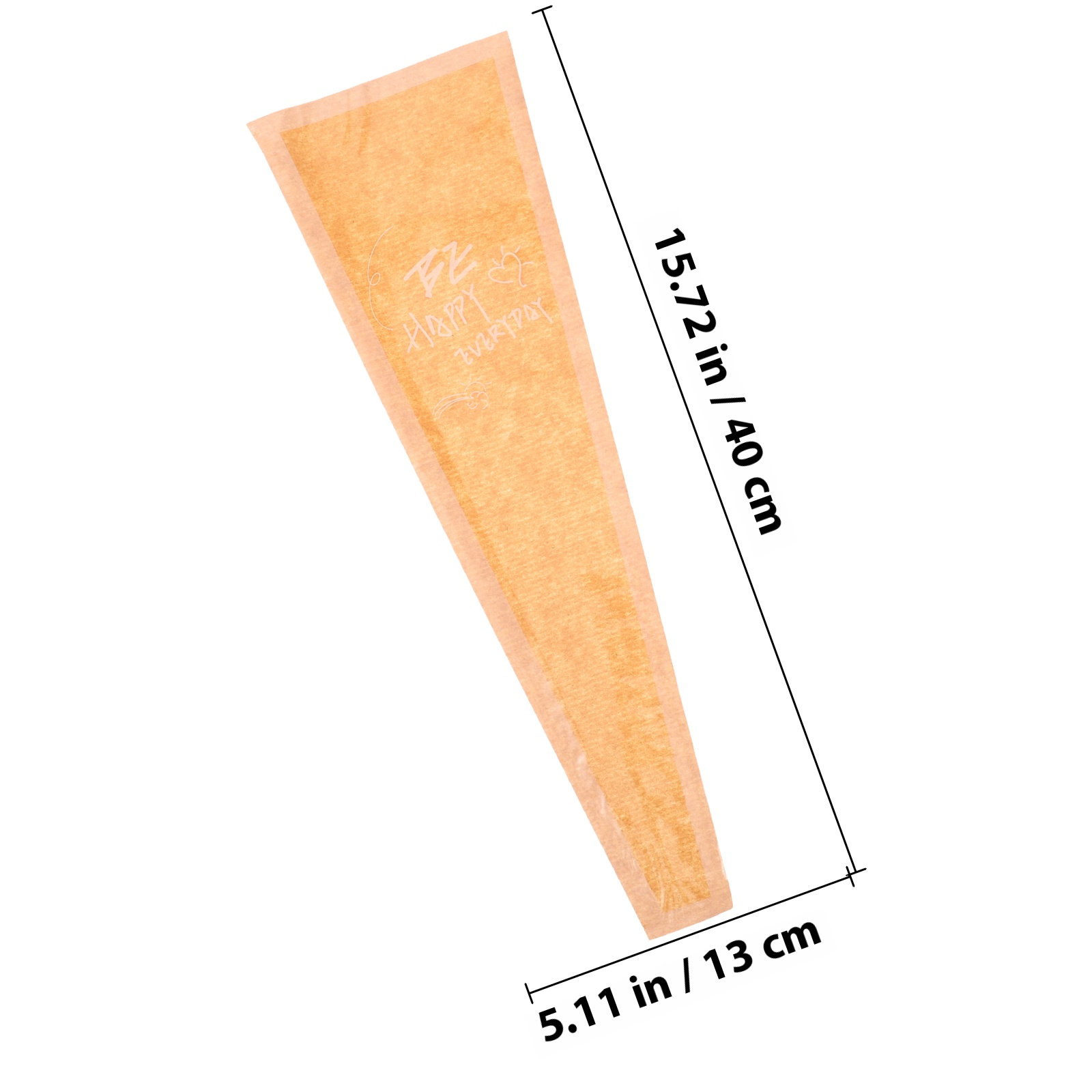 60Pcs Eco Friendly Kraft Paper - Flower Wrap Kraft ulasan dan harga