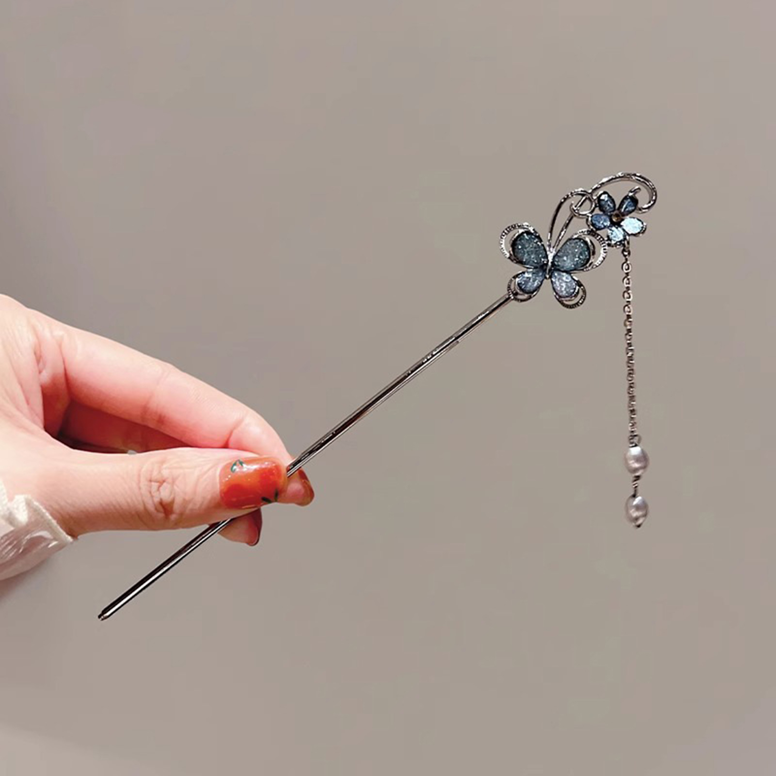 Butterfly Tassel Hairpin Hair  - Supply Florist ulasan dan harga