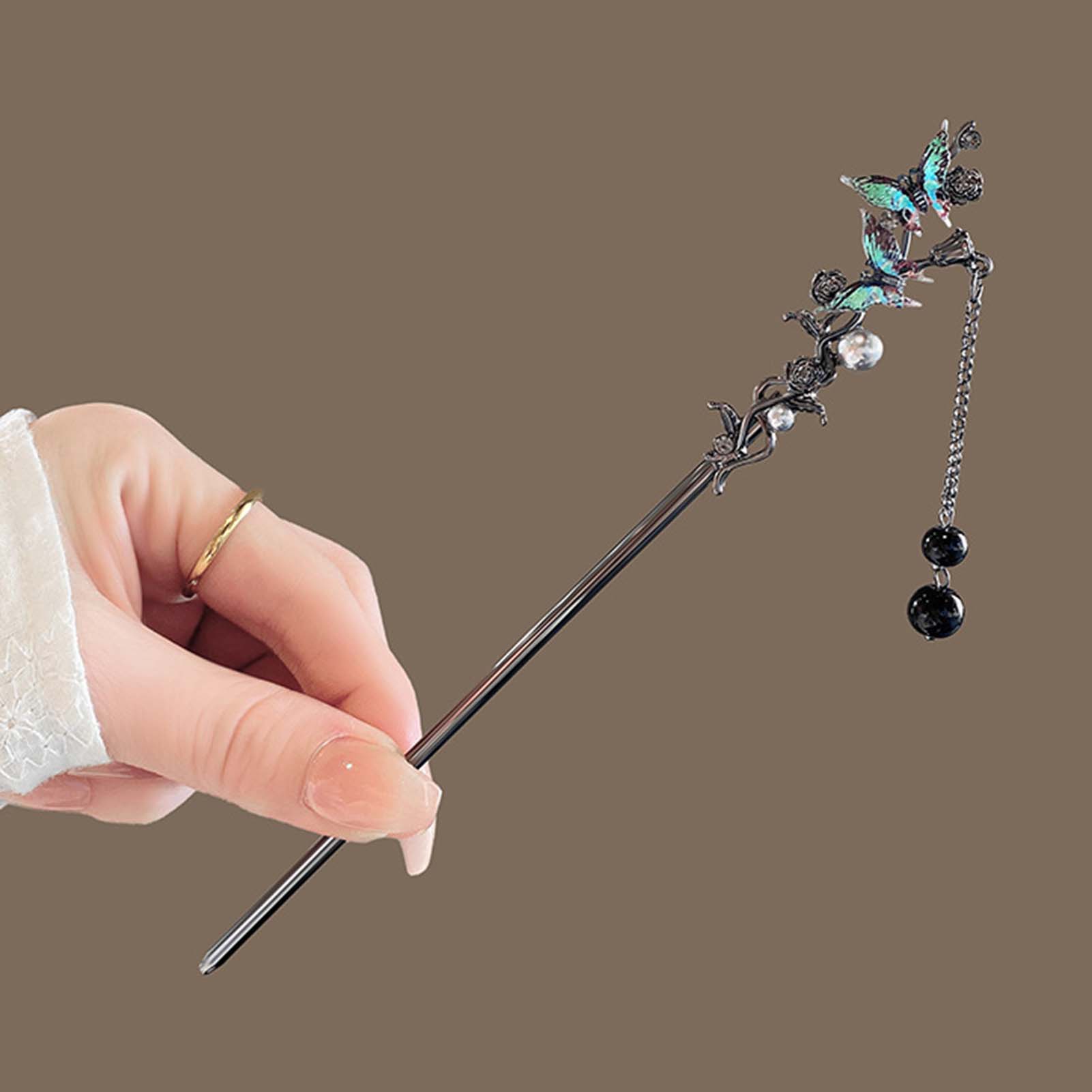 Butterfly Tassel Hairpin Hair  - Supply Florist ulasan dan harga