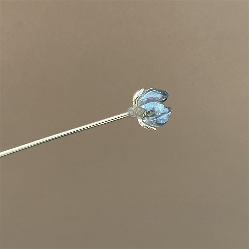 Blue Flower Hairpin, Daily Hai - Supply Florist ulasan dan harga