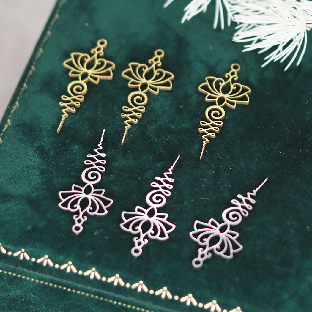 3pcs/lot Top DIY Jewelry Star  - Flower Frog Pin ulasan dan harga