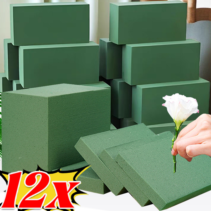 1/12Pcs Foam Blocks for Fresh  - Floral Foam Oasis ulasan dan harga