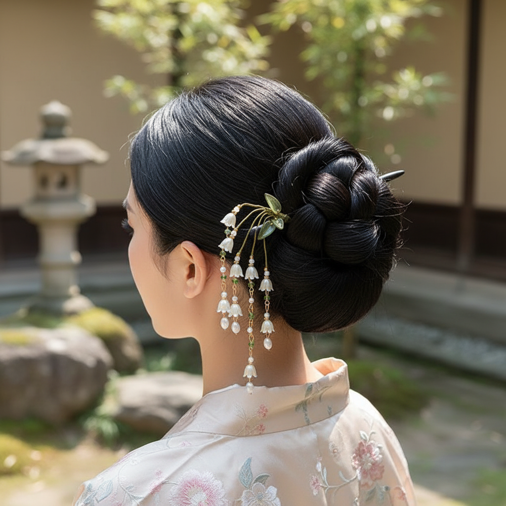 Lily Of The Valley1 Hair Stick - Supply Florist ulasan dan harga