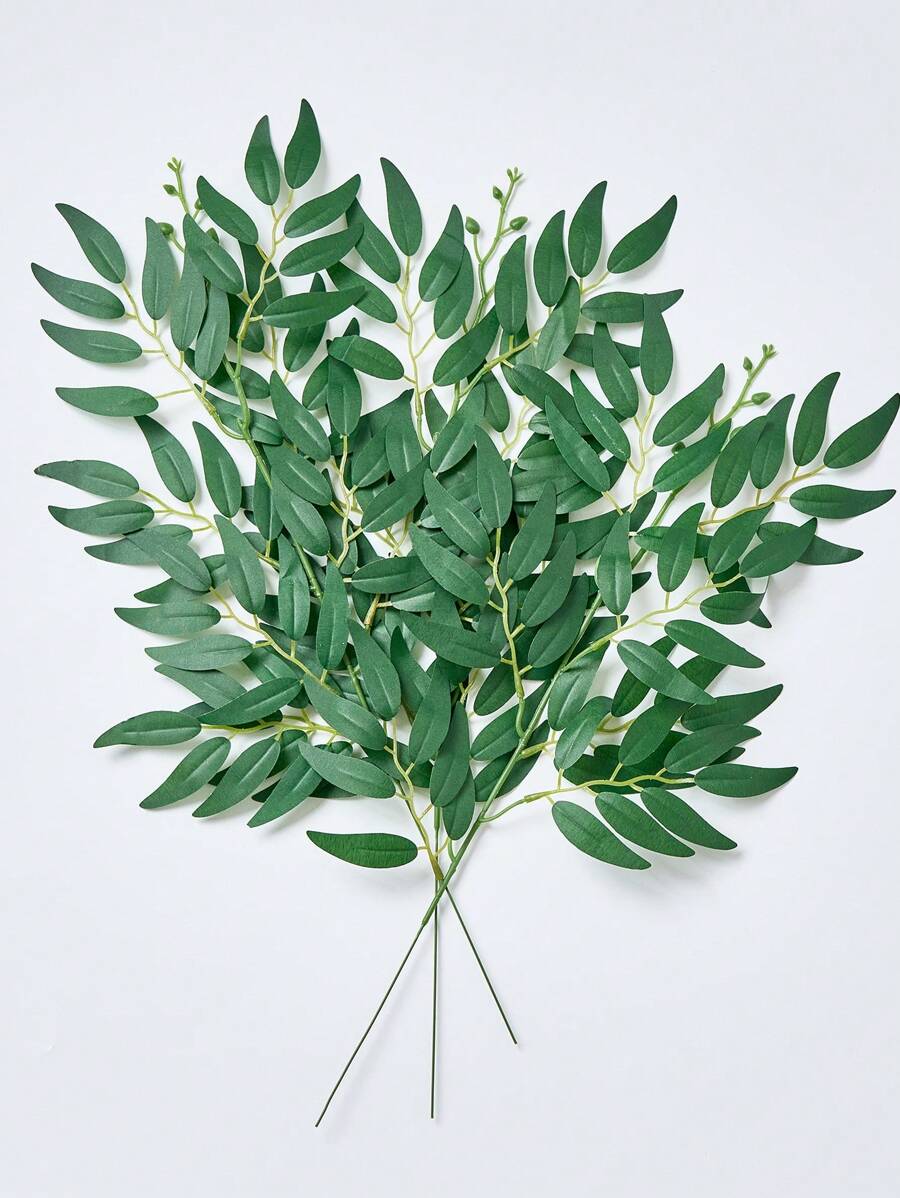 5/10pcs Artificial Italian Rus - Ruscus Stem Faux ulasan dan harga
