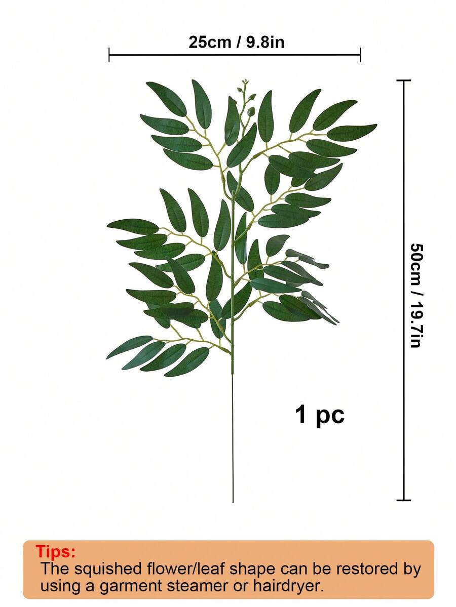5/10pcs Artificial Italian Rus - Ruscus Stem Faux ulasan dan harga