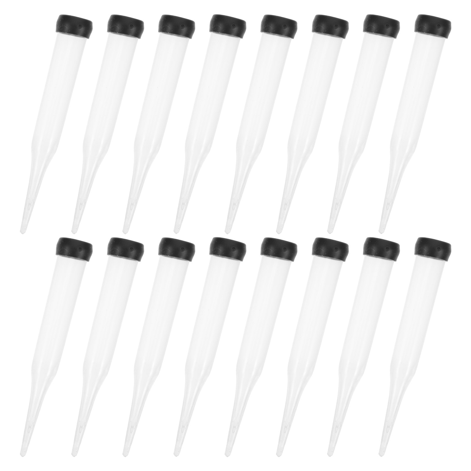 50Pcs Transparent Flower Stem  - Stem Extender Tube ulasan dan harga