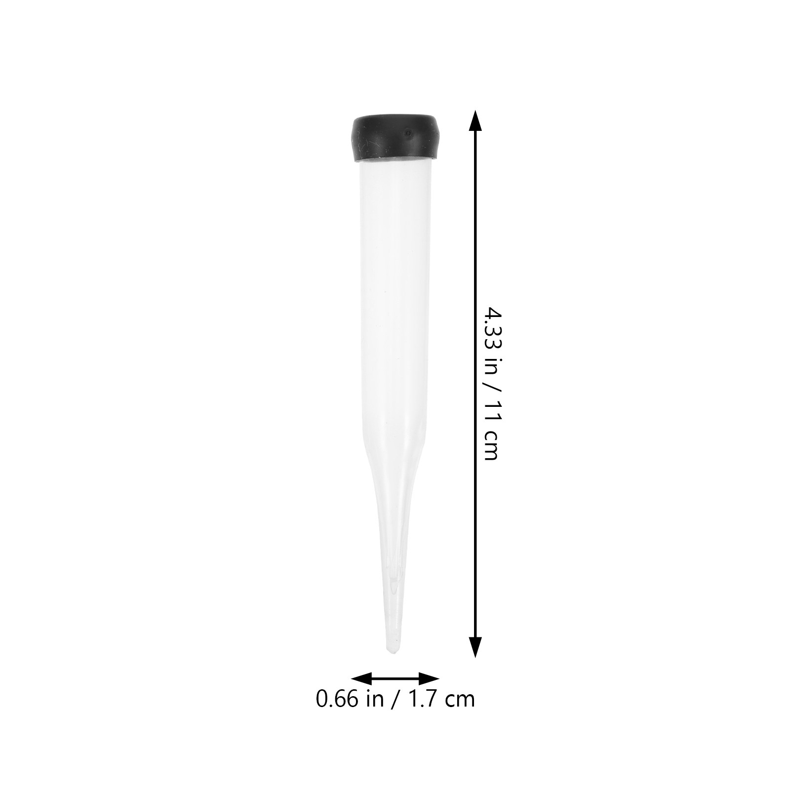 50Pcs Transparent Flower Stem  - Stem Extender Tube ulasan dan harga