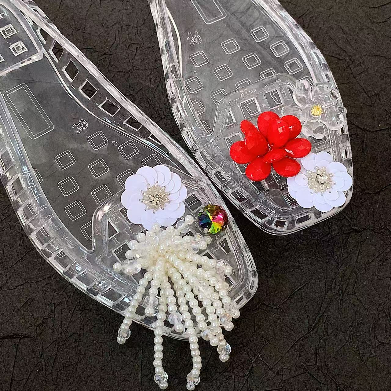 Jelly Crystal Shoes for Women, - Supply Florist ulasan dan harga