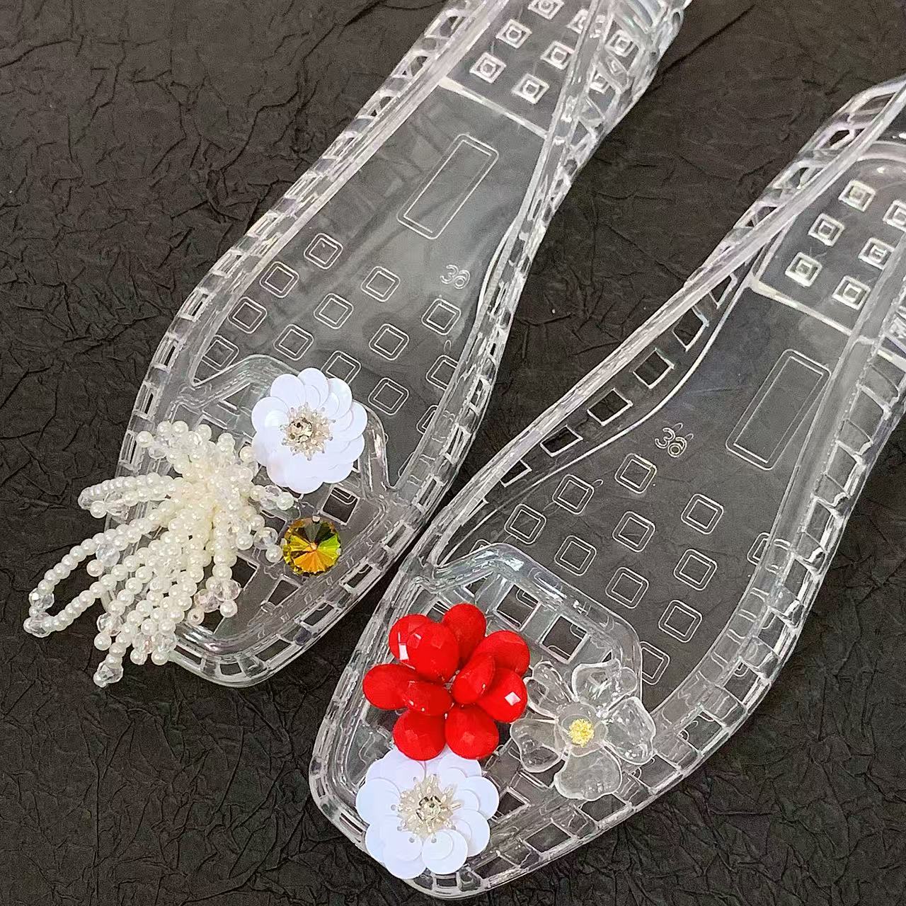 Jelly Crystal Shoes for Women, - Supply Florist ulasan dan harga