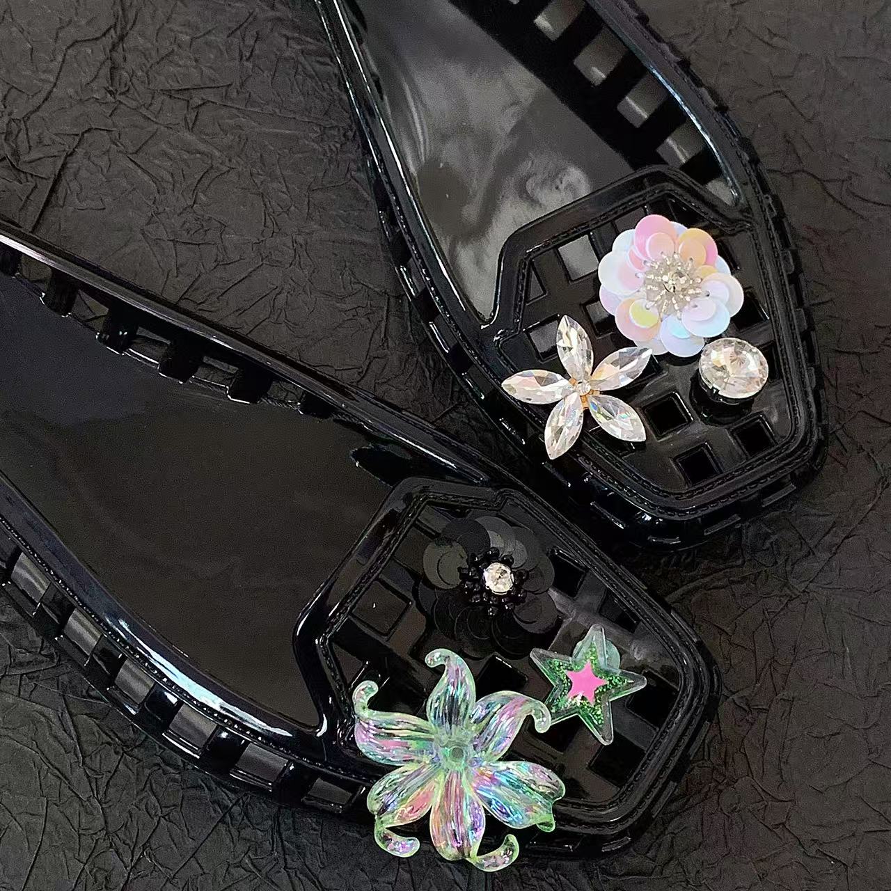 Jelly Crystal Shoes for Women, - Supply Florist ulasan dan harga