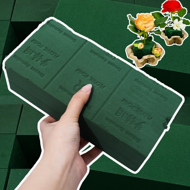 6/1Pcs Square Floral Foam Bric - Floral Foam Oasis ulasan dan harga