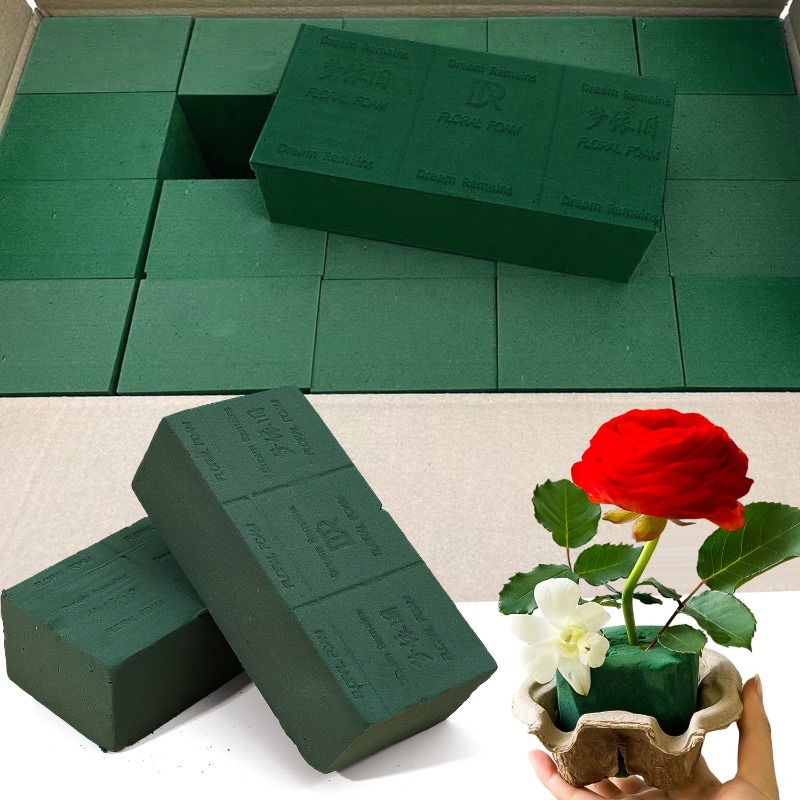 6/1Pcs Square Floral Foam Bric - Floral Foam Oasis ulasan dan harga