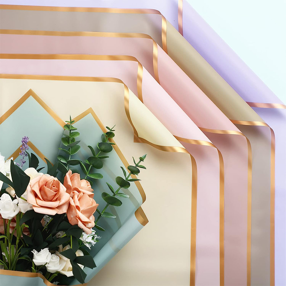 Colors Bouquet Gold Edge Doubl - Florist Supply House ulasan dan harga