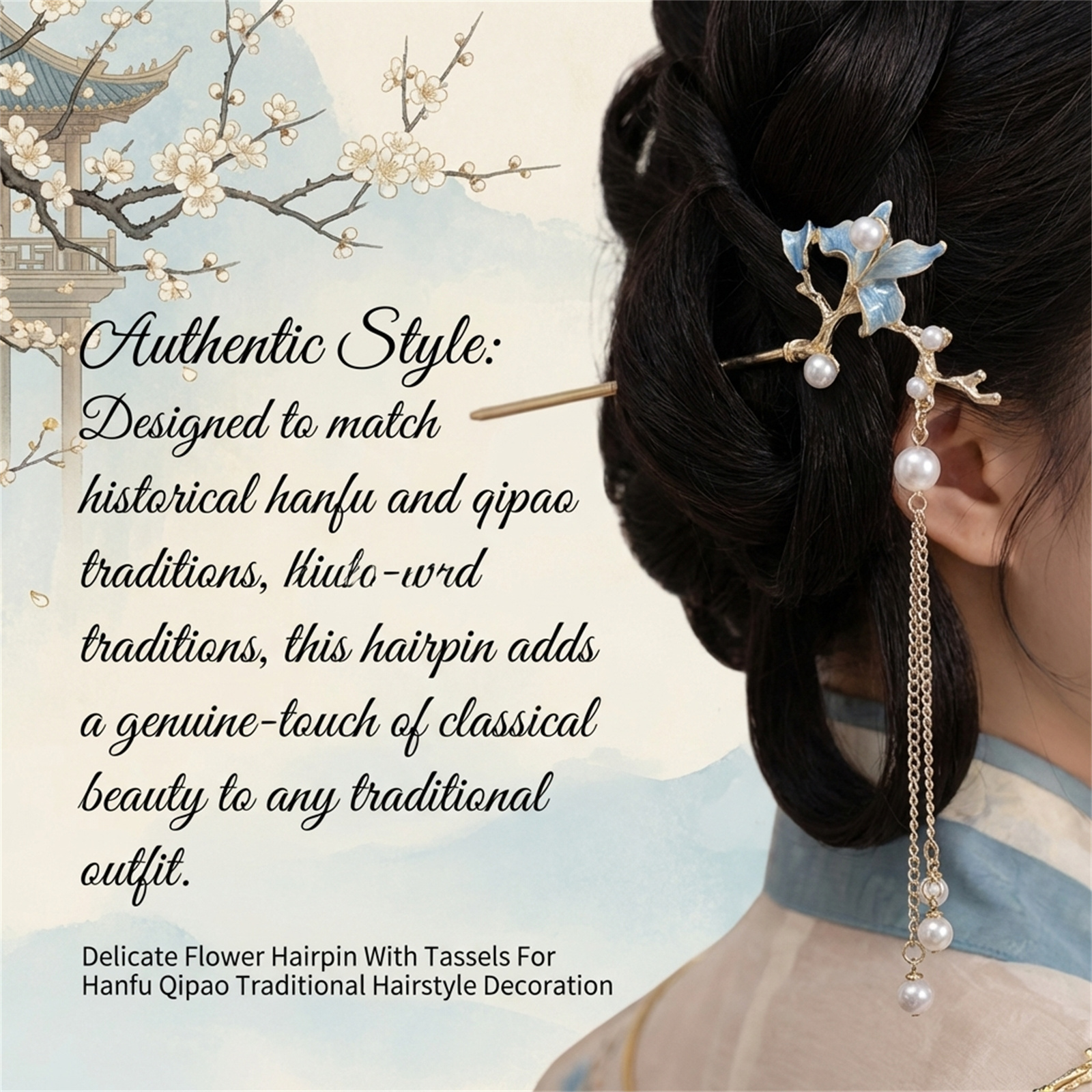 New Chinese Style Antique Hair - Supply Florist ulasan dan harga