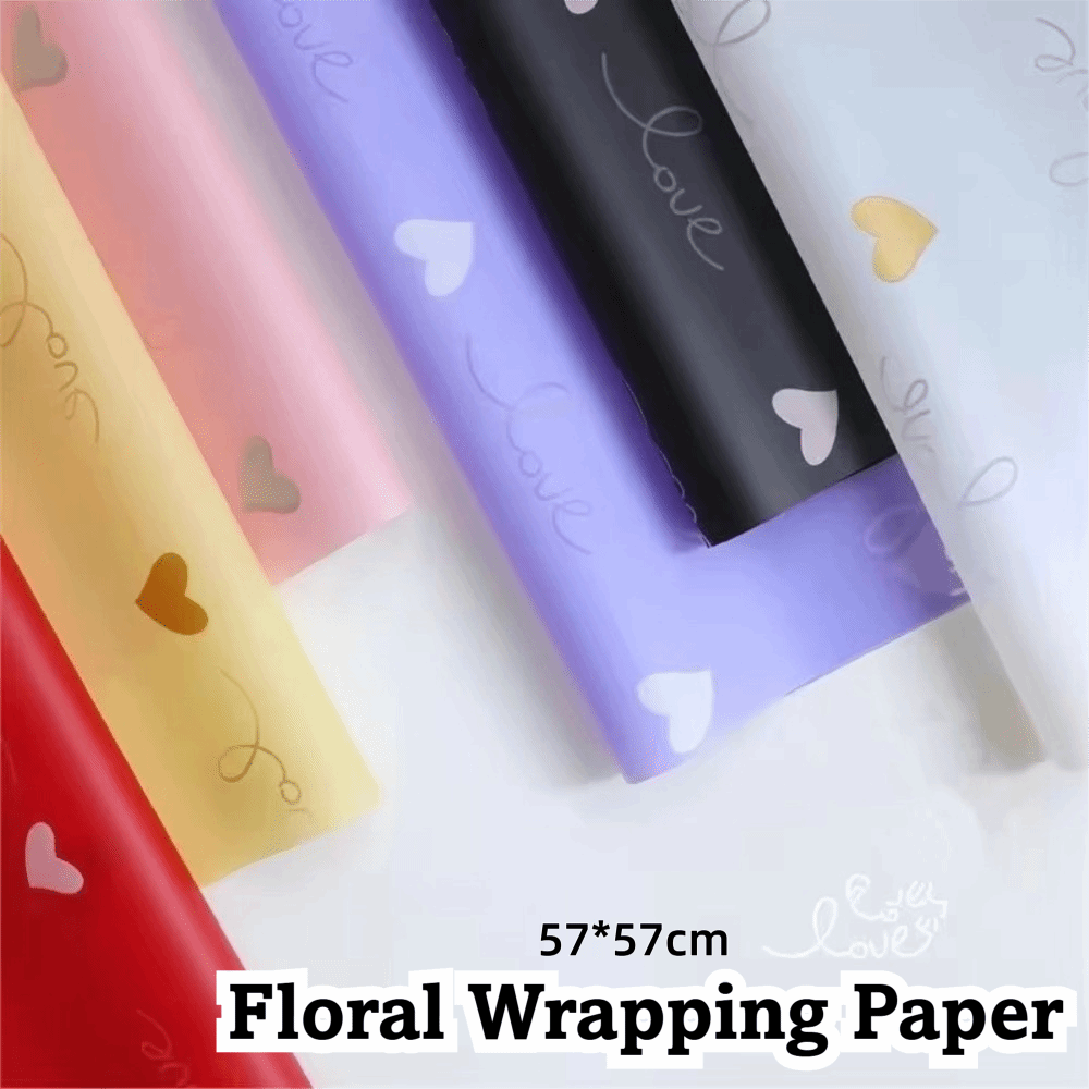 20 Sheets Multicolor Flower Wr - Flower Wrap Kraft ulasan dan harga