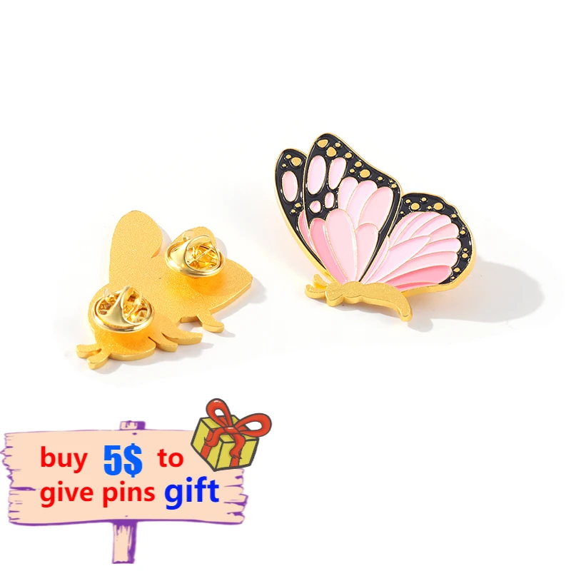 4-5PCS/SET Animal Enamel Pin B - Flower Frog Pin ulasan dan harga