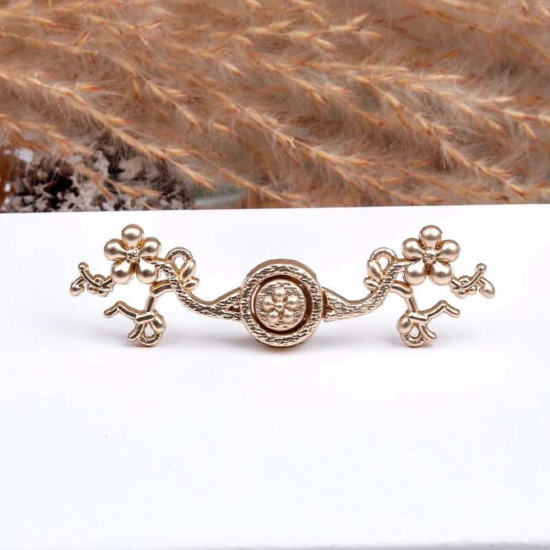 10pcs/set Crystal Pin Brooch C - Flower Frog Pin ulasan dan harga