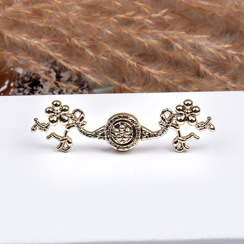 10pcs/set Crystal Pin Brooch C - Flower Frog Pin ulasan dan harga