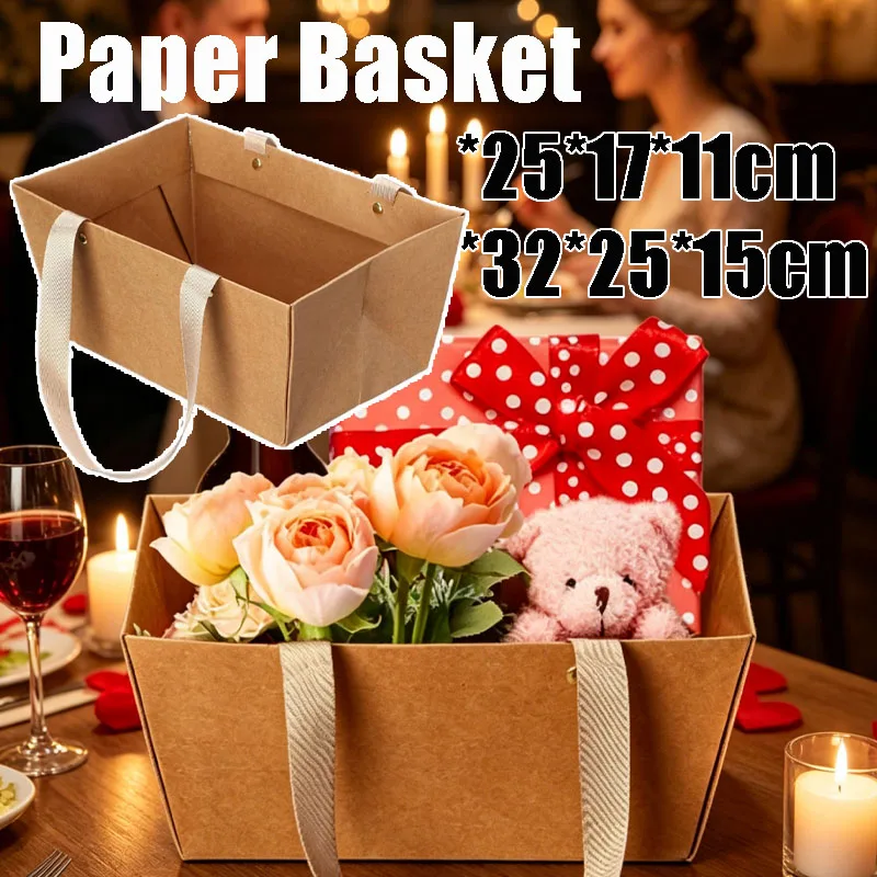 1-10PCS Water Resistant Kraft  - Flower Wrap Kraft ulasan dan harga