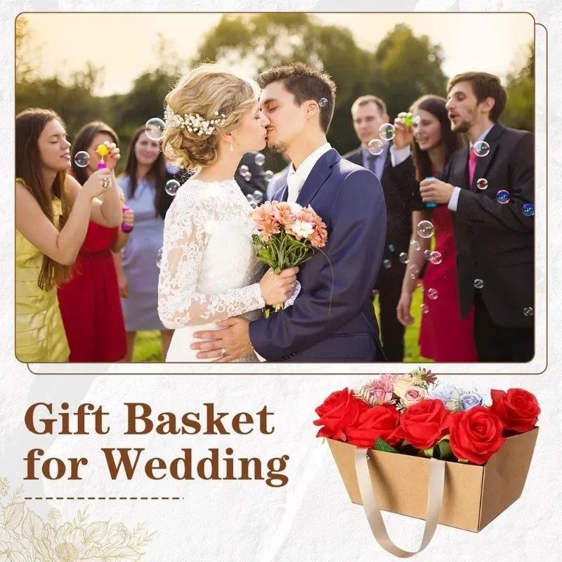 1-10PCS Water Resistant Kraft  - Flower Wrap Kraft ulasan dan harga