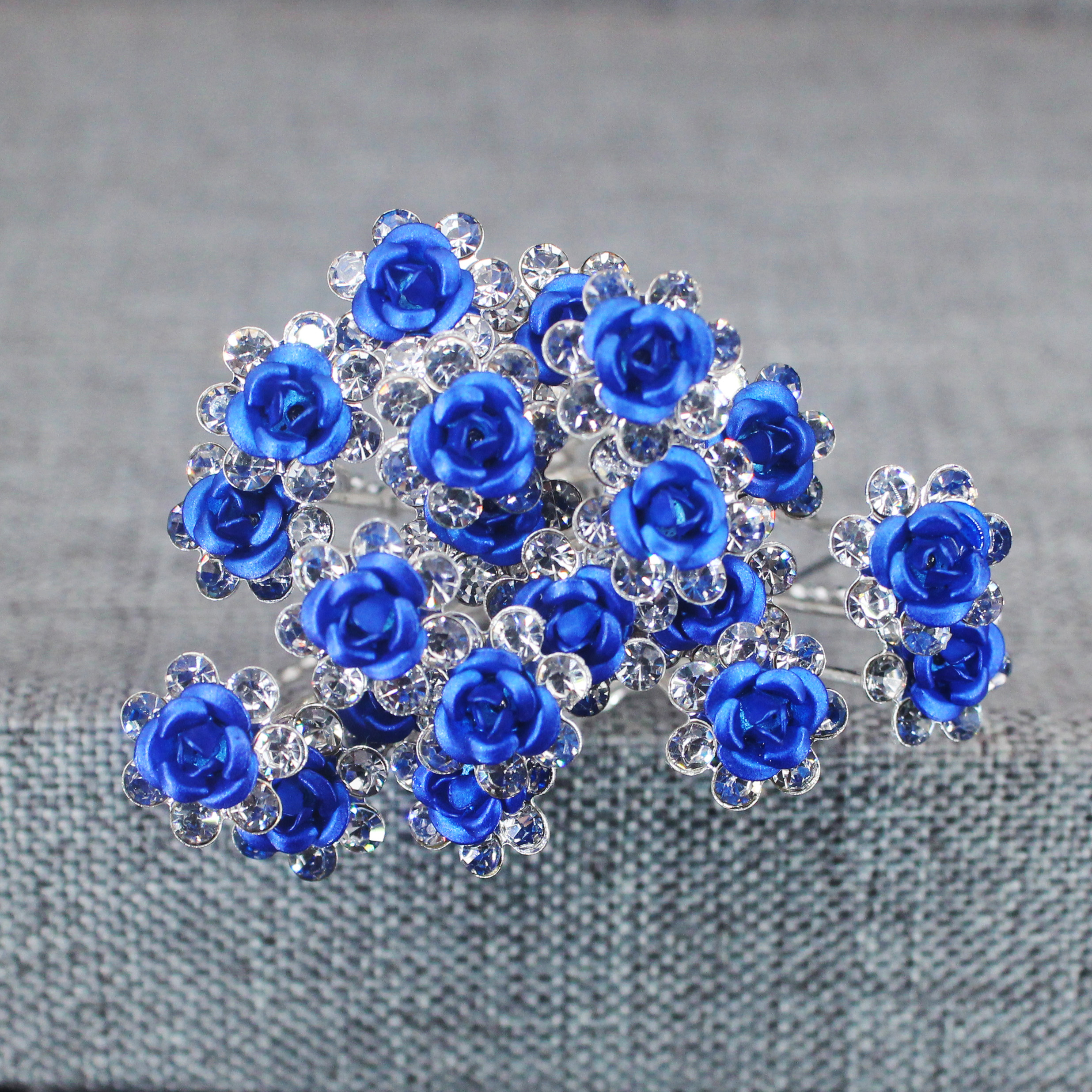 20PCS Rose Flower Rhinestone H - Supply Florist ulasan dan harga