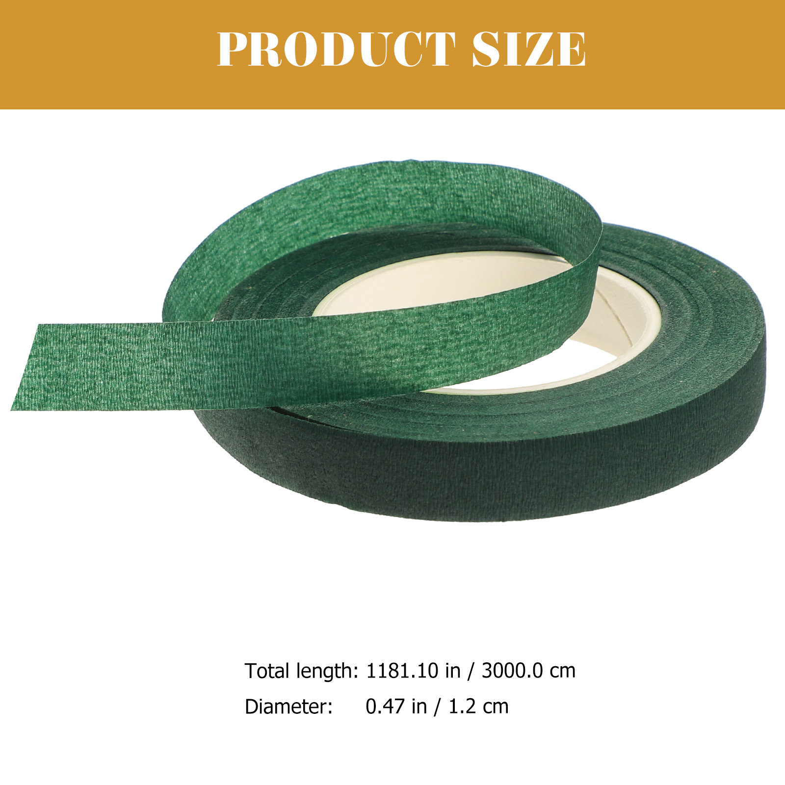 4Pcs Stretchy Green Floral Tap - Floral Tape Green ulasan dan harga