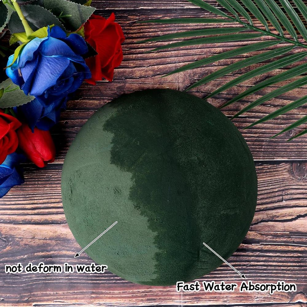 4 Pack Round Floral Foam Balls - Floral Foam Oasis ulasan dan harga