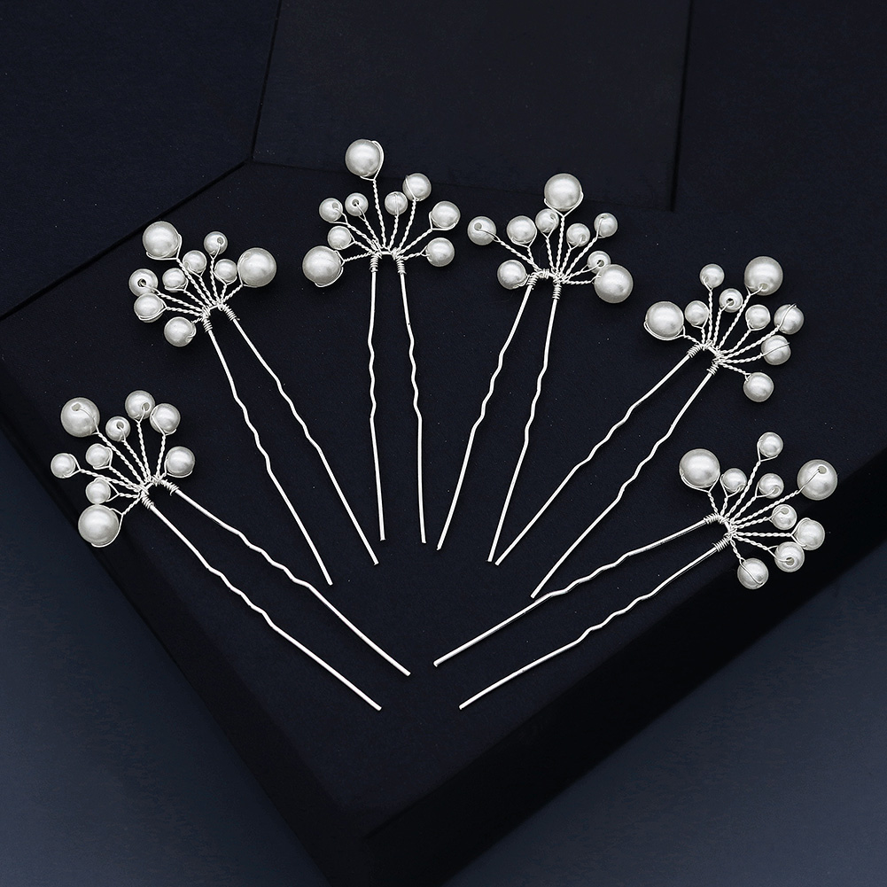 Vintage Pearl Flower Hairpin S - Supply Florist ulasan dan harga