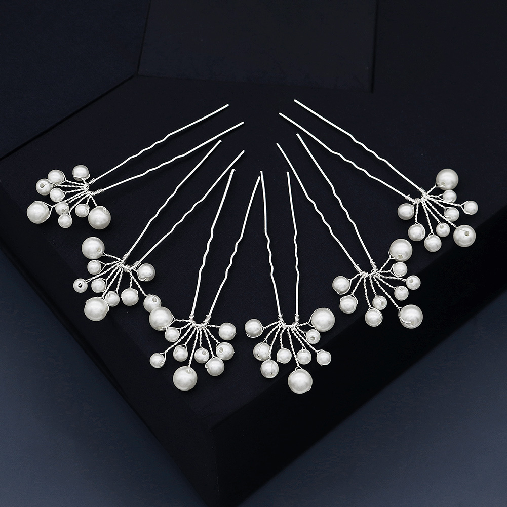 Vintage Pearl Flower Hairpin S - Supply Florist ulasan dan harga