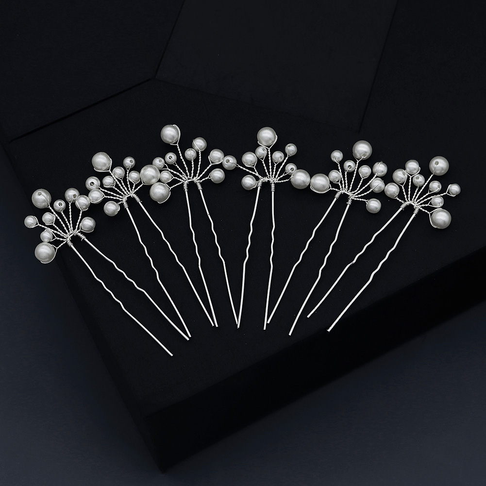 Vintage Pearl Flower Hairpin S - Supply Florist ulasan dan harga